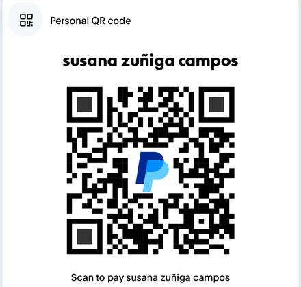 PayPal QR $1,000 MXN deposit Begin Again Dra. Susana Zuniga Campos Puerto Vallarta